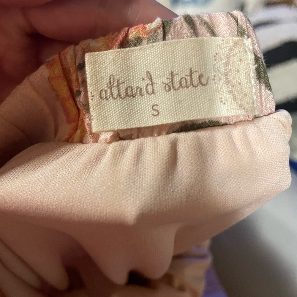 Altar'd State Floral Ruffle Mini Dress - Picture 3 of 3